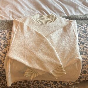 Abercrombie & Fitch Cream Turtleneck Sweater